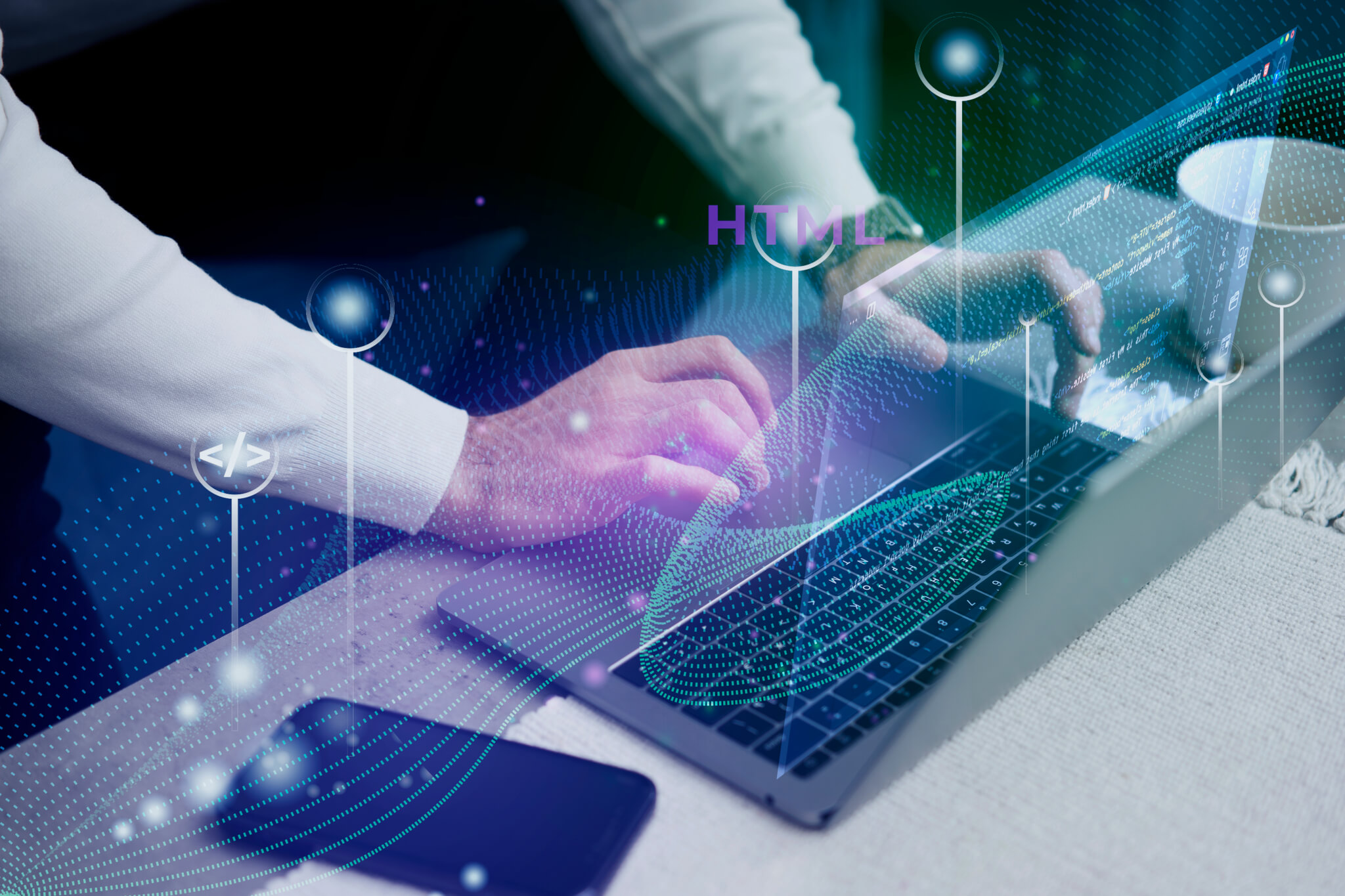 html-system-website-concept